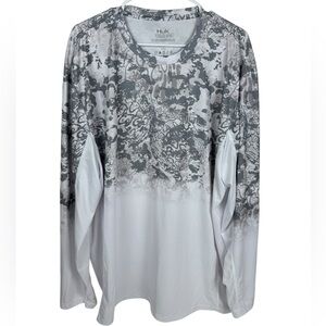 HUK Fishing Long Sleeve Performance Shirt Size 2XL